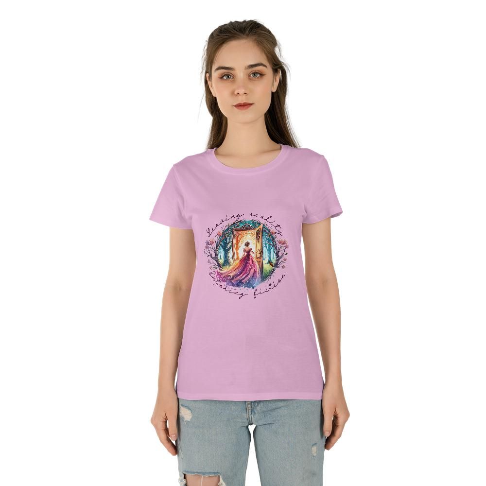 Leaving Reality Entering Fiction Women's Tee (Made in US)