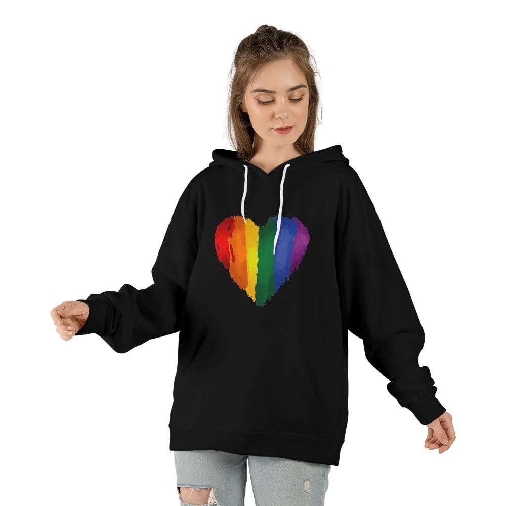 Pride Heart Classic Unisex Hoodie (Made in US)