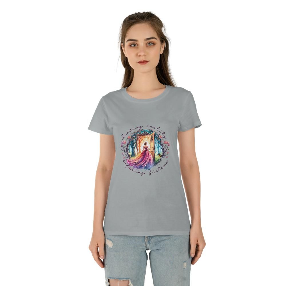 Leaving Reality Entering Fiction Women's Tee (Made in US)