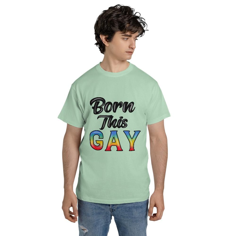 Born This Gay Unisex Jersey Short Sleeve Tee (Made in US)