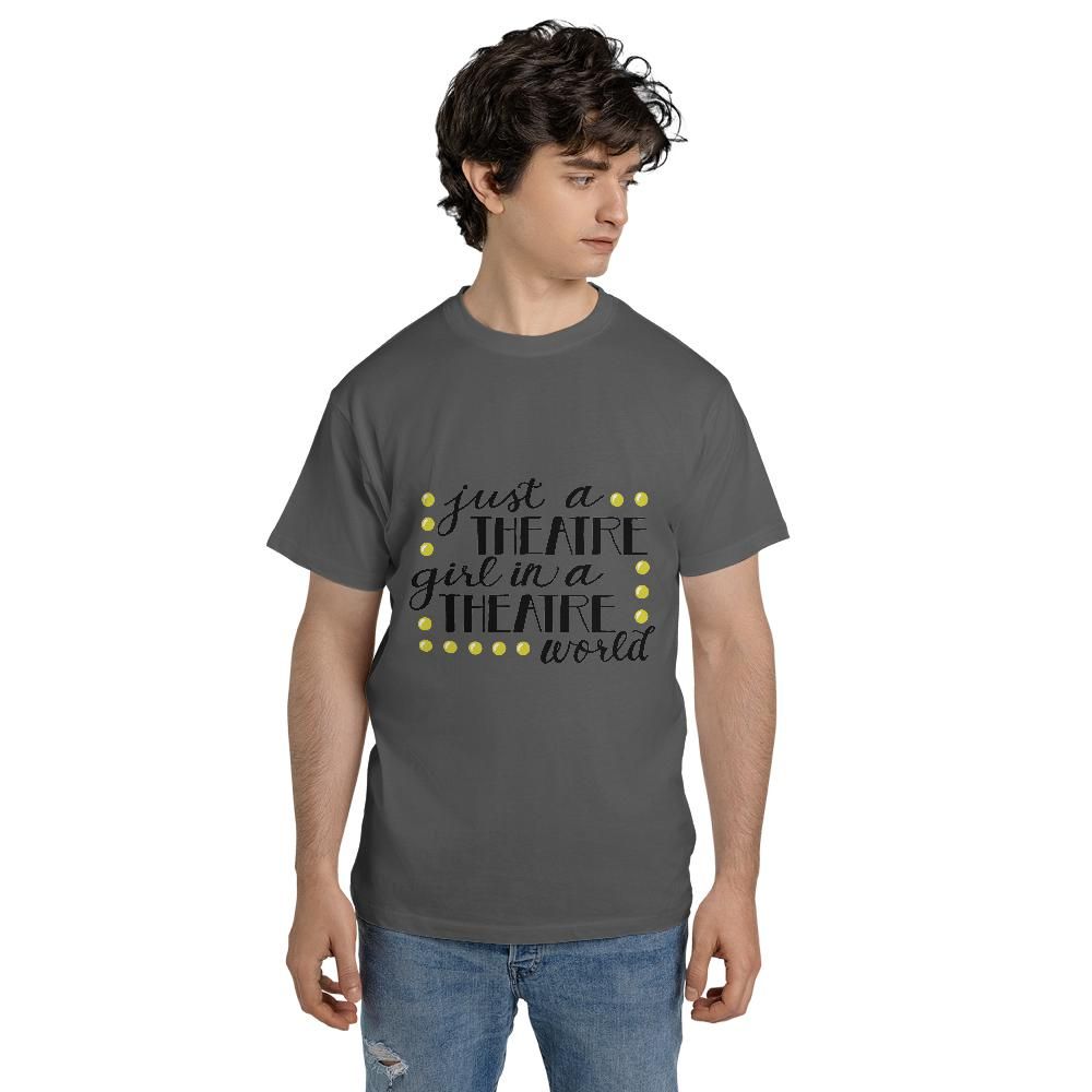 Just A Theatre Girl Unisex Jersey Short Sleeve Tee (Made in US)