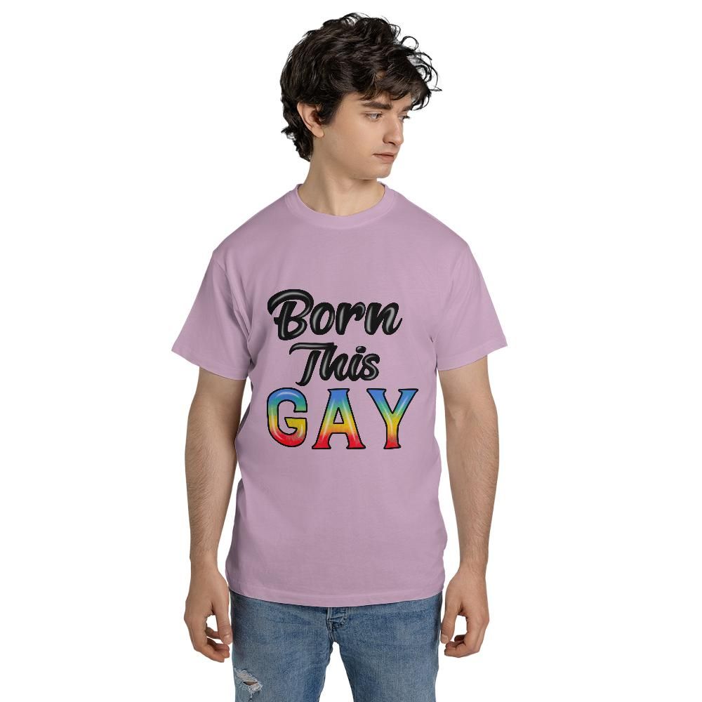 Born This Gay Unisex Jersey Short Sleeve Tee (Made in US)