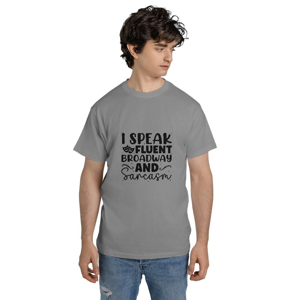 Fluent Broadway Unisex Jersey Short Sleeve Tee (Made in US)