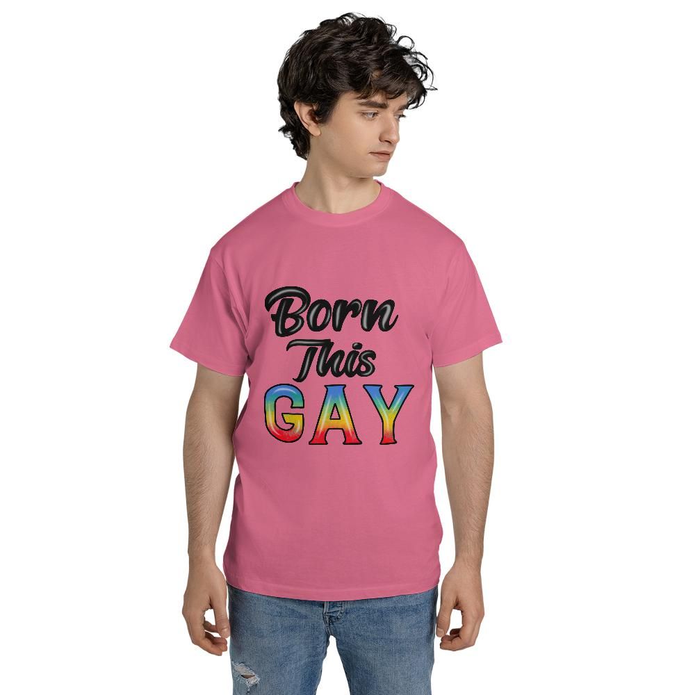 Born This Gay Unisex Jersey Short Sleeve Tee (Made in US)