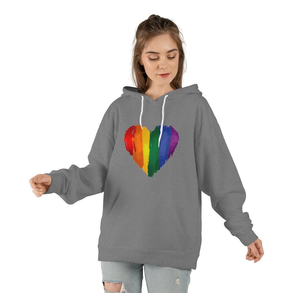 Pride Heart Classic Unisex Hoodie (Made in US)