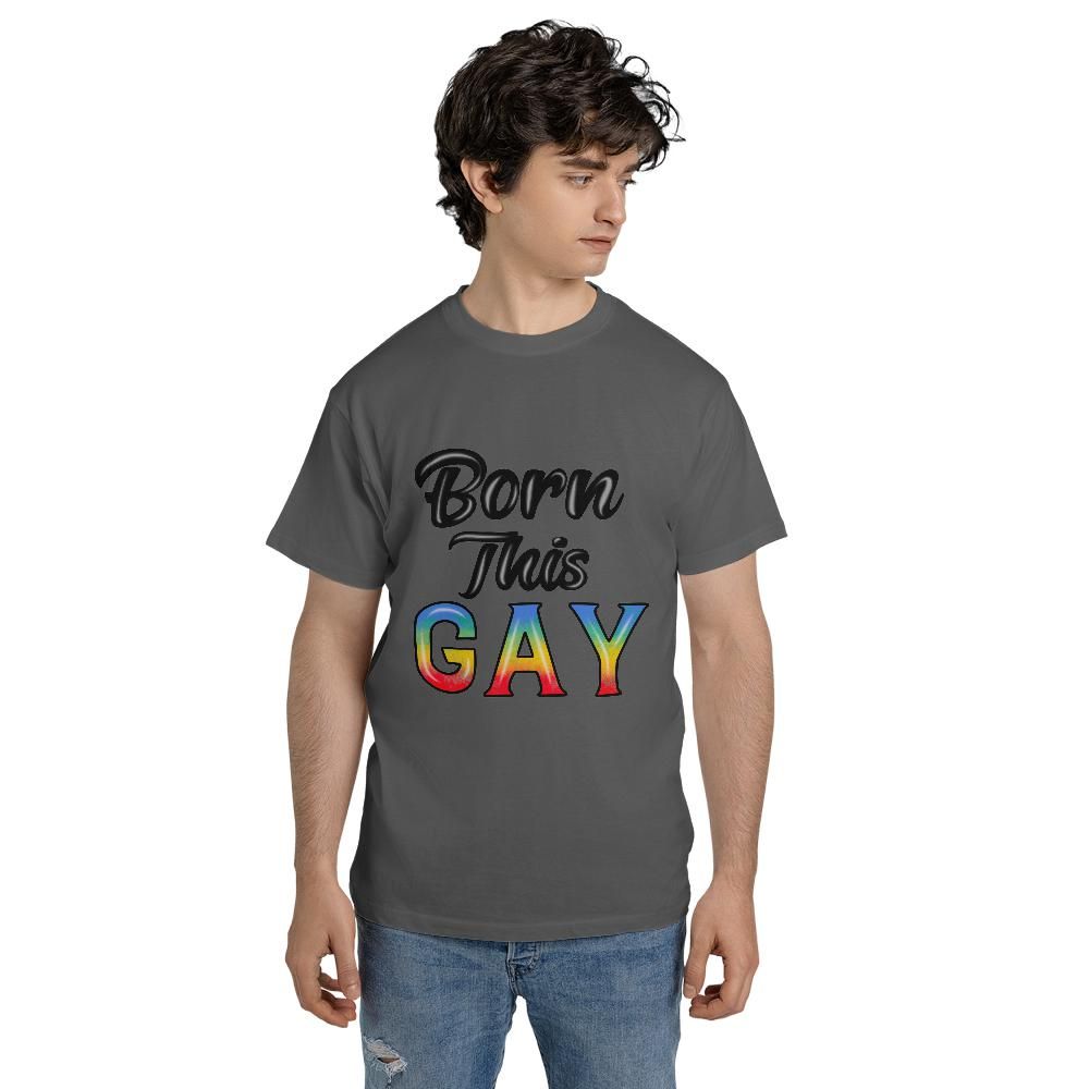 Born This Gay Unisex Jersey Short Sleeve Tee (Made in US)