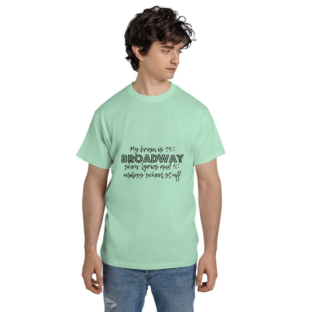 Fluent Broadway Unisex Jersey Short Sleeve Tee (Made in US)