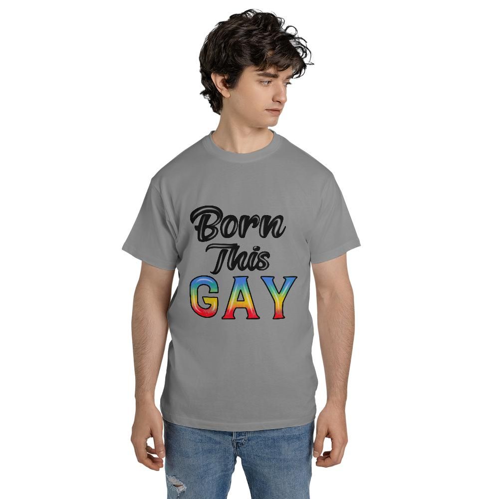 Born This Gay Unisex Jersey Short Sleeve Tee (Made in US)