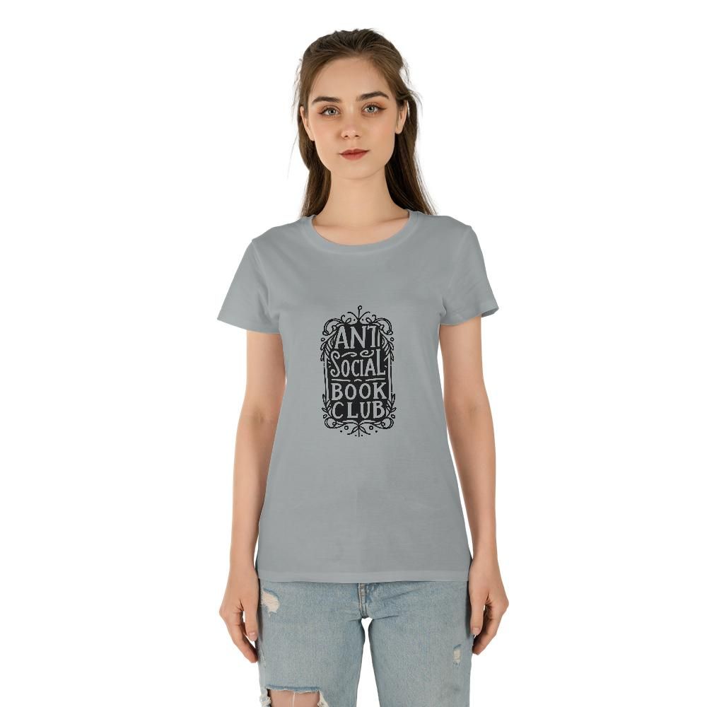 Anti-Social Book Club Women's Tee (Made in US)