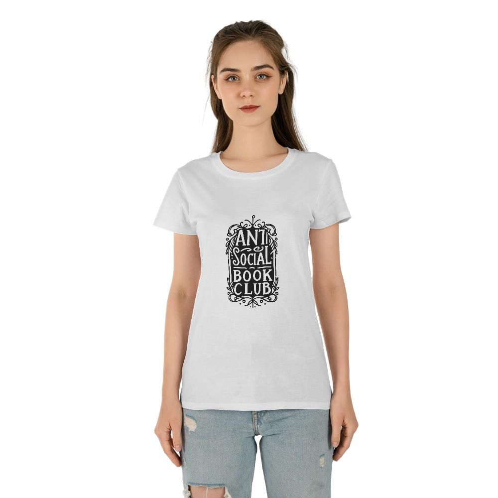 Anti-Social Book Club Women's Tee (Made in US)