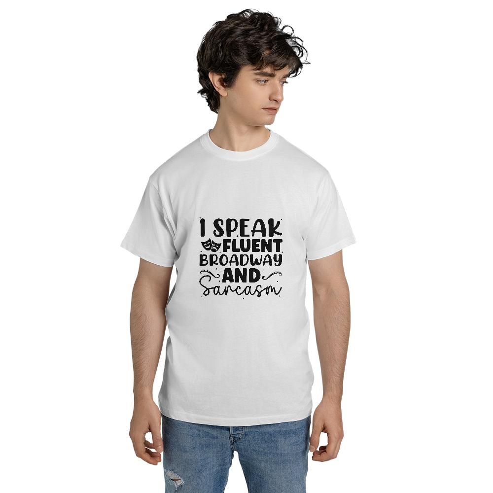 Fluent Broadway Unisex Jersey Short Sleeve Tee (Made in US)