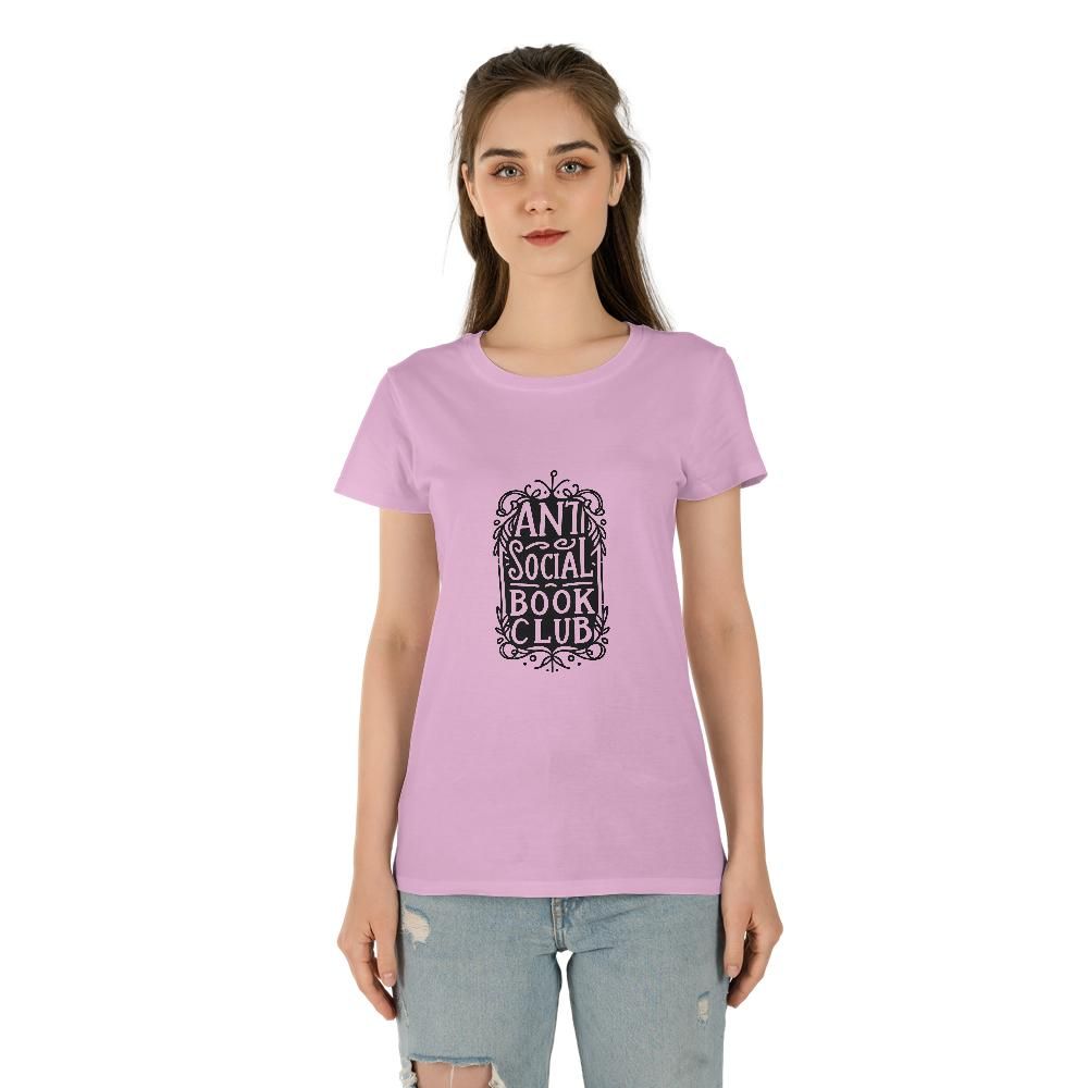 Anti-Social Book Club Women's Tee (Made in US)