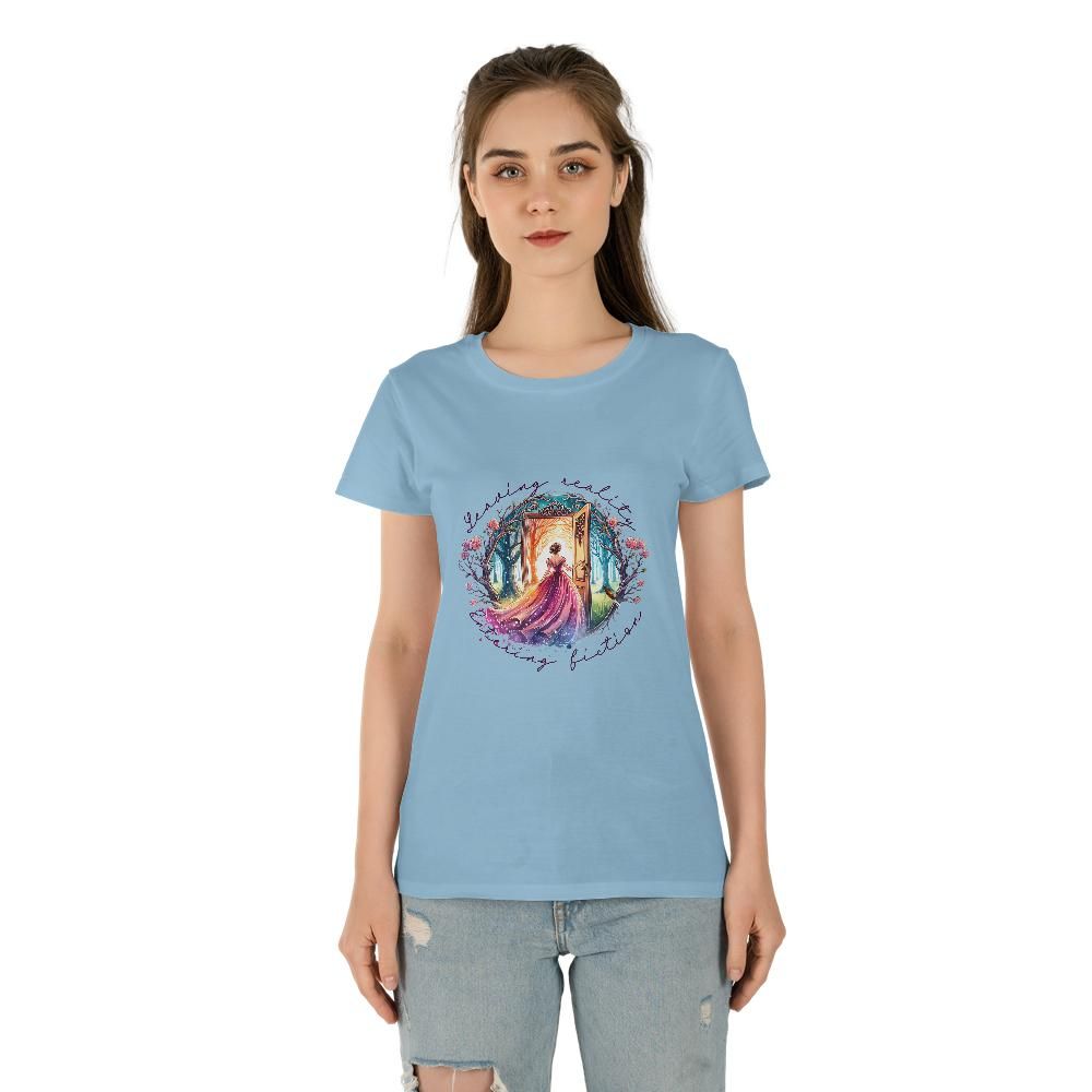 Leaving Reality Entering Fiction Women's Tee (Made in US)