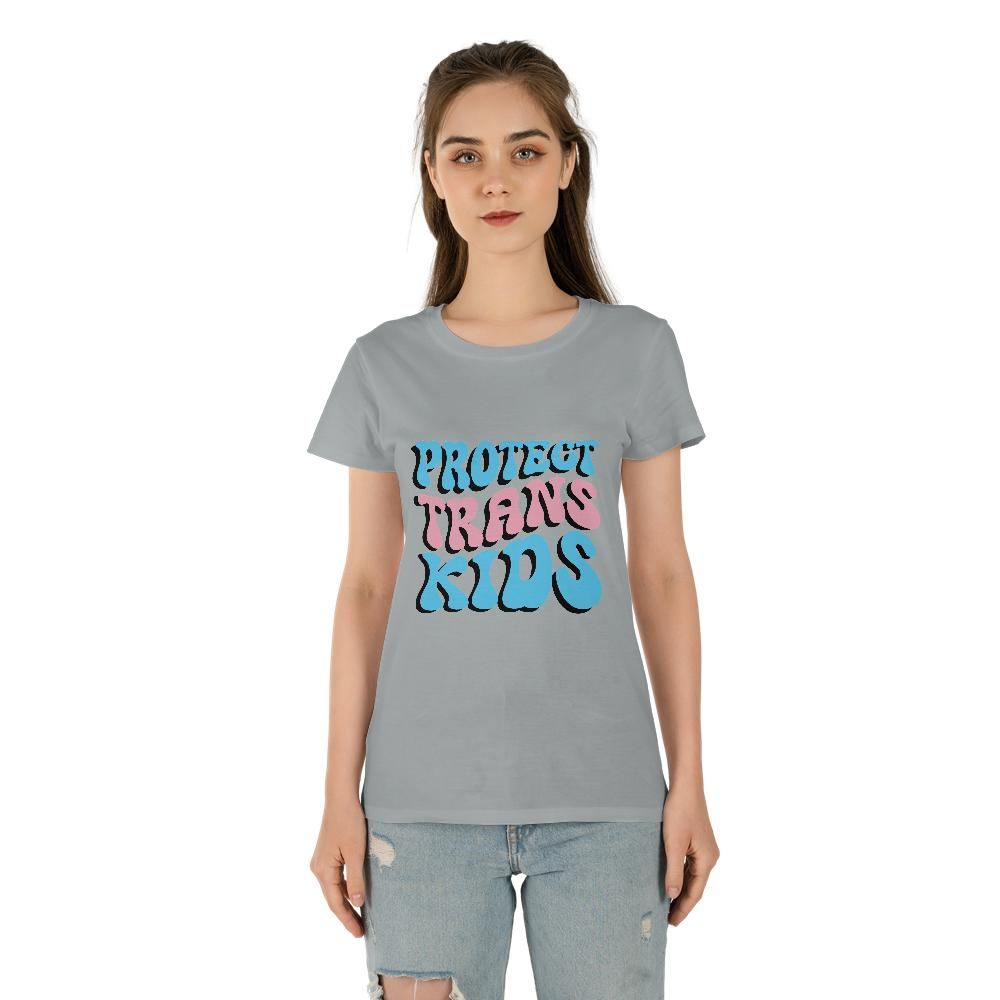 Protect Trans Kids Women's Tee (Made in US)