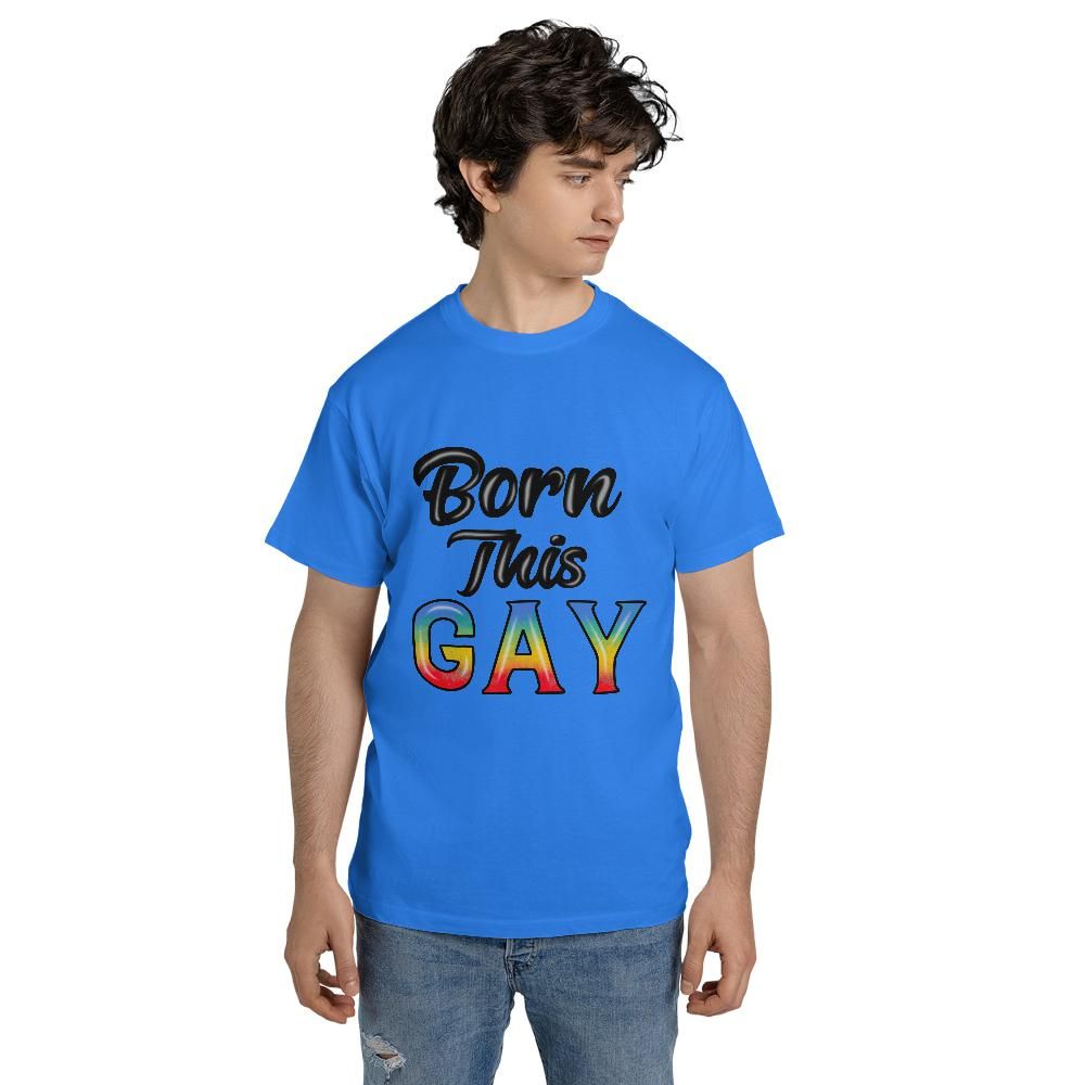 Born This Gay Unisex Jersey Short Sleeve Tee (Made in US)