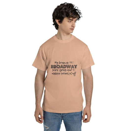 Broadway Lyrics Unisex Short Sleeve Tee (Made in US)